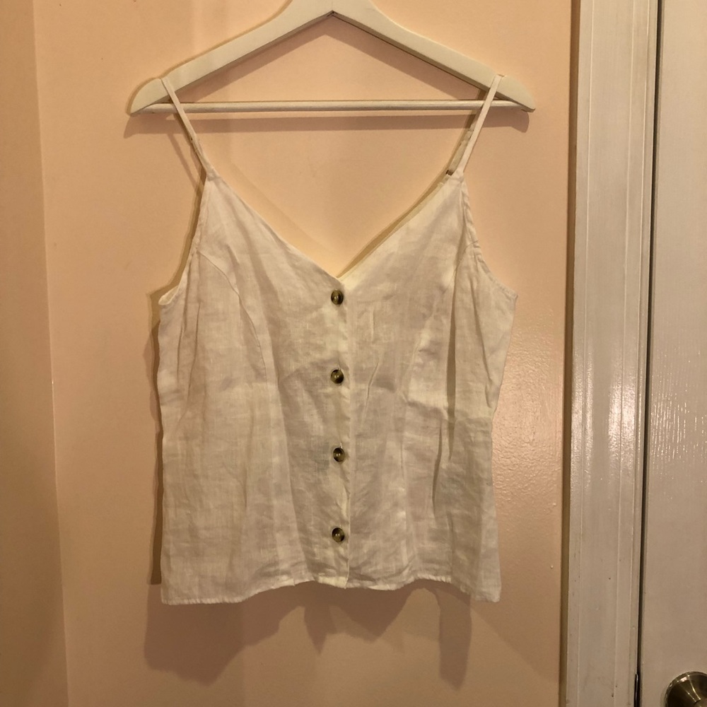 H&M Linen Cami Blouse